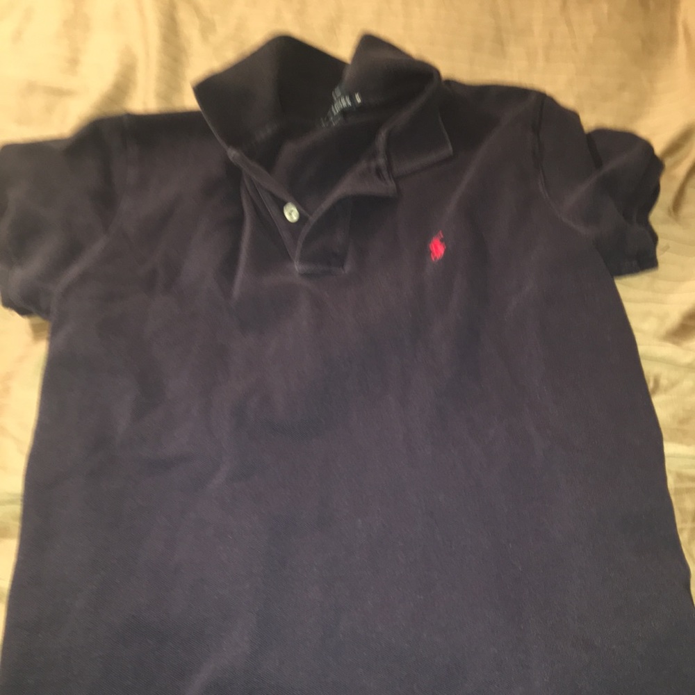 BLUE POLO SHIRT